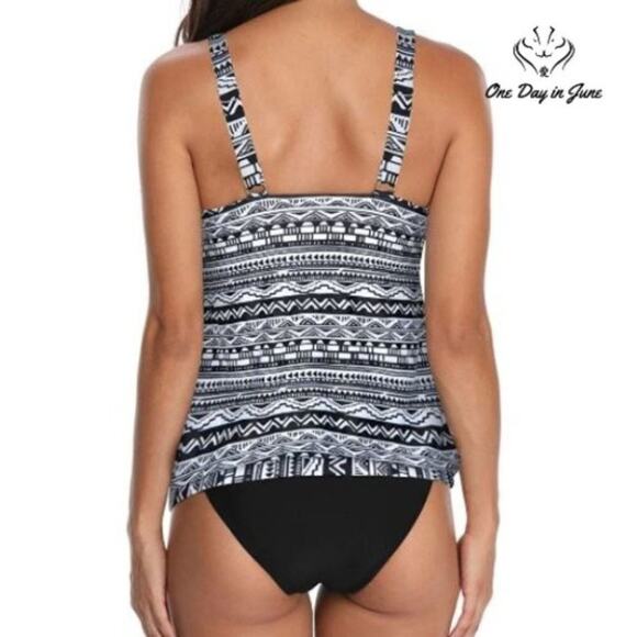 Yonique Blouson Tankini Size 20Wa - Picture 2 of 4